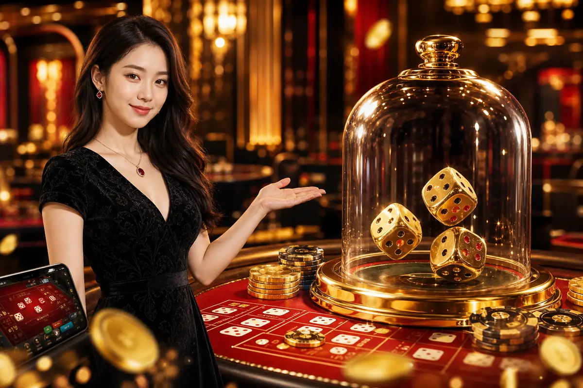 bosku88 Sic Bo meja dadu live casino